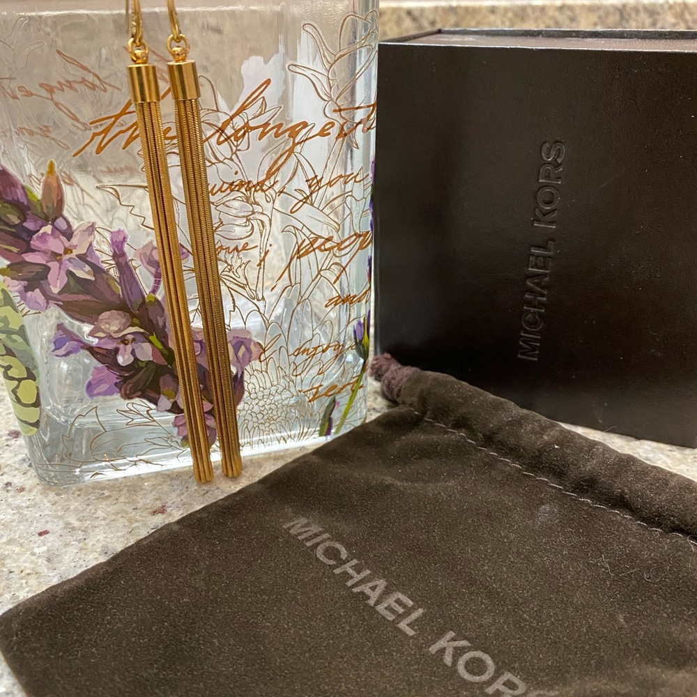 Michael Kors Glam Classic Tassel Earrings